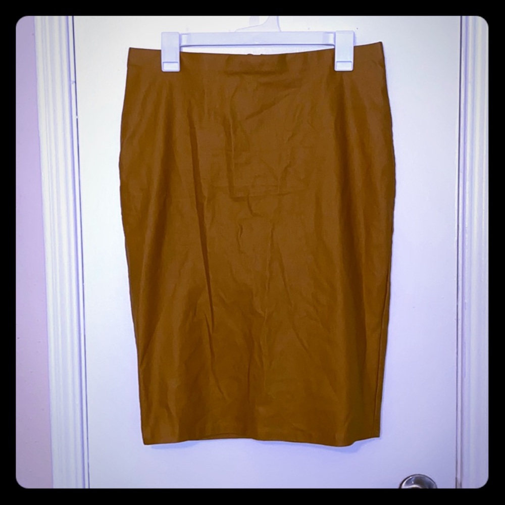 Gold, Leather Skirt!